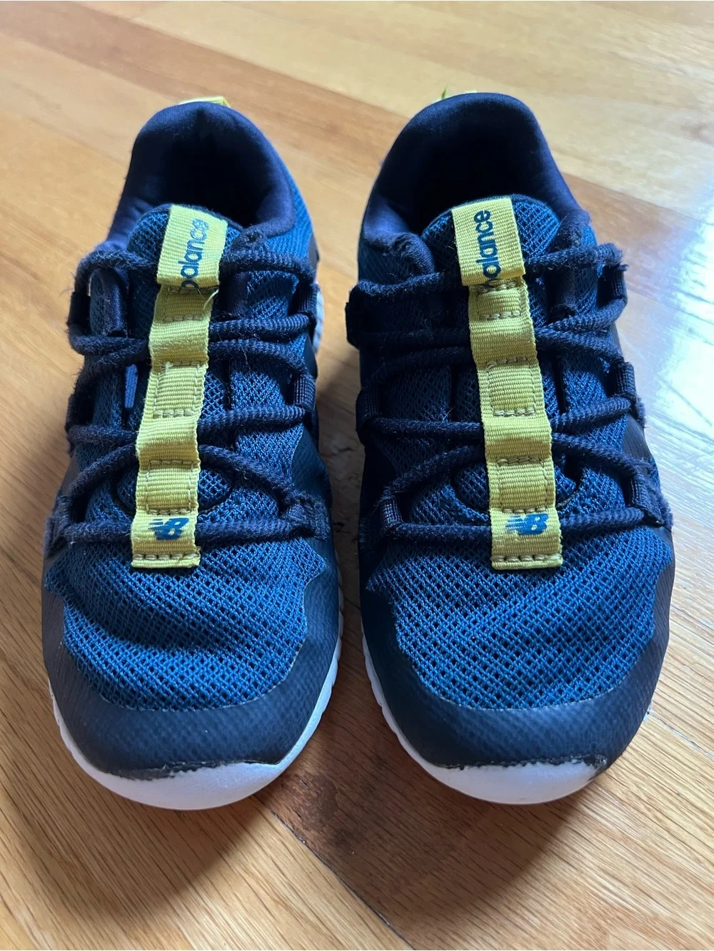 2 Pairs of New Balance elastic lace Sneakers size 13.5**